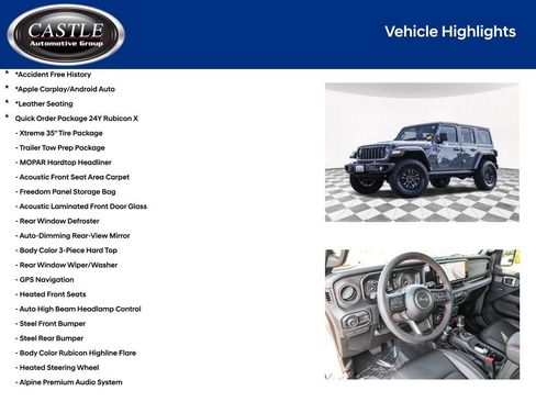 Used 2024 Jeep Wrangler Unlimited Rubicon image 4