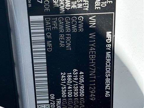 Used 2022 Mercedes-Benz Sprinter 2500 image 10
