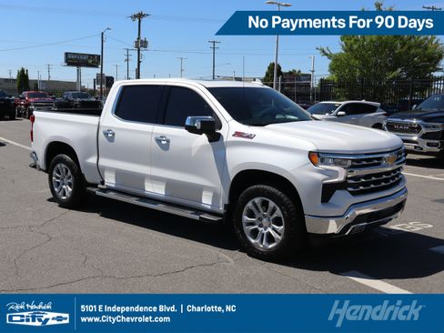 Used 2025 Chevrolet Silverado 1500 LTZ w/ Technology Package AWD/4WD image 1
