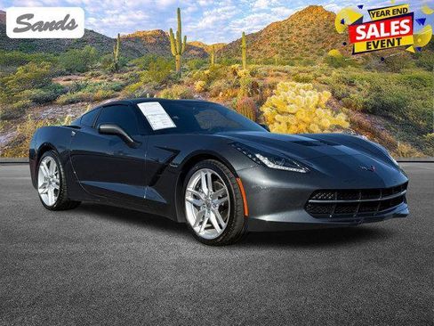 Used 2018 Chevrolet Corvette Stingray Coupe w/ 1LT image 1