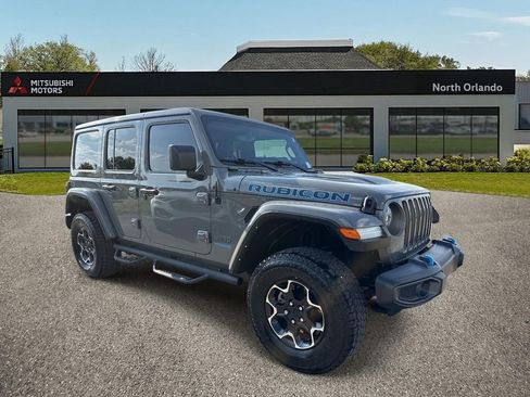 Used 2021 Jeep Wrangler Unlimited Rubicon 4xe image 1