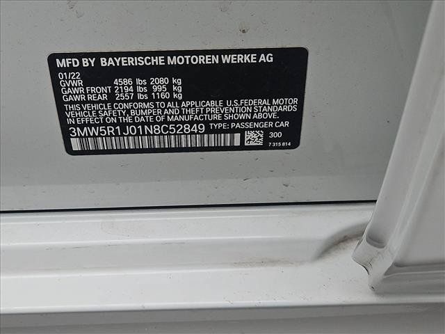 Used 2022 BMW 330i Sedan w/ Convenience Package RWD image 26