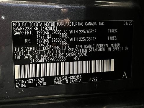 Used 2025 Toyota RAV4 XLE w/ Convenience Package AWD/4WD image 24