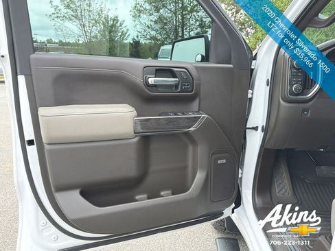 Certified 2020 Chevrolet Silverado 1500 LTZ w/ LTZ Plus Package AWD/4WD image 15