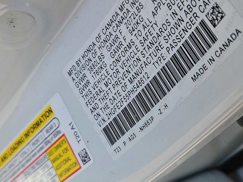 Certified 2023 Honda Civic Sport image 14