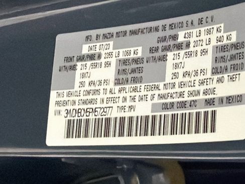 Used 2023 MAZDA CX-30 AWD 2.5 S w/ Preferred Package image 12