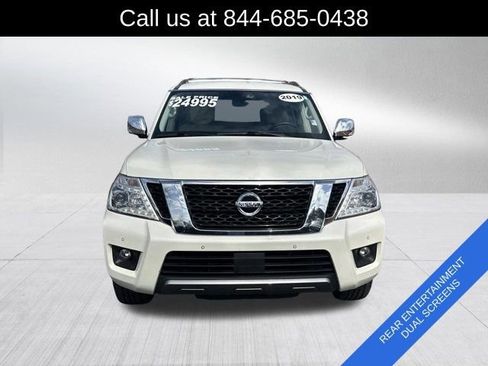 Used 2019 Nissan Armada Platinum w/ Captain's Chairs Package image 2