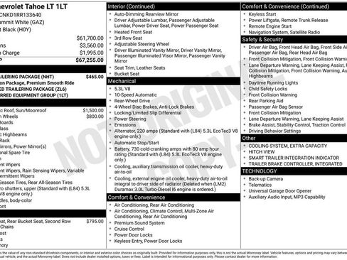 Used 2024 Chevrolet Tahoe LT w/ Max Trailering Package RWD image 6