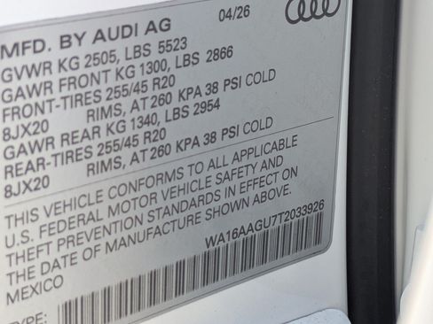New 2026 Audi Q5 Prestige AWD/4WD image 16