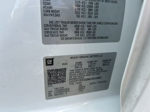 Used 2021 Chevrolet Silverado 1500 LT Trail Boss w/ Convenience Package II image 37