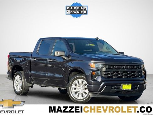 Used 2022 Chevrolet Silverado 1500 Custom w/ LPO, Dark Essentials Package image 1