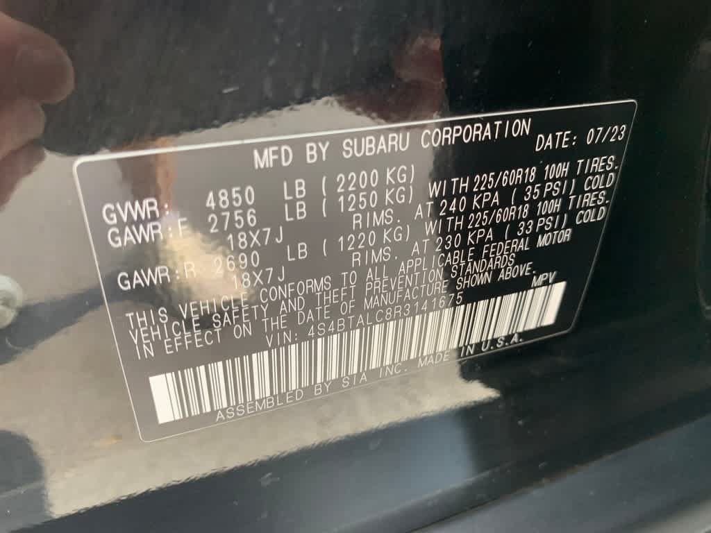 Used 2024 Subaru Outback Onyx Edition AWD/4WD image 30