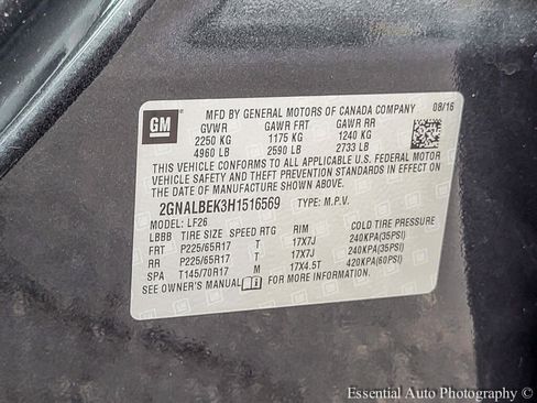 Used 2017 Chevrolet Equinox LS image 35