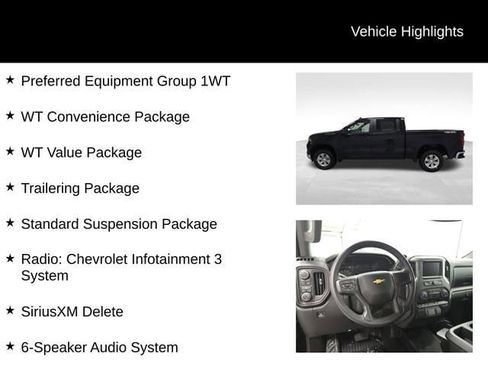 New 2026 Chevrolet Silverado 1500 W/T w/ WT Value Package AWD/4WD image 27