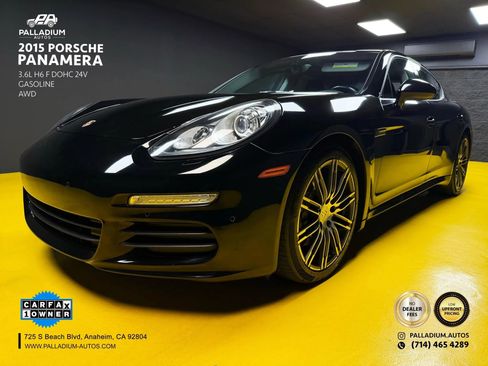 Used 2015 Porsche Panamera 4 AWD/4WD image 1