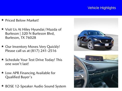 New 2026 MAZDA CX-30 AWD 2.5 S w/ Premium Package image 9