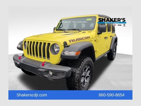 Used 2023 Jeep Wrangler Unlimited Rubicon w/ Cold Weather Group AWD/4WD image 1