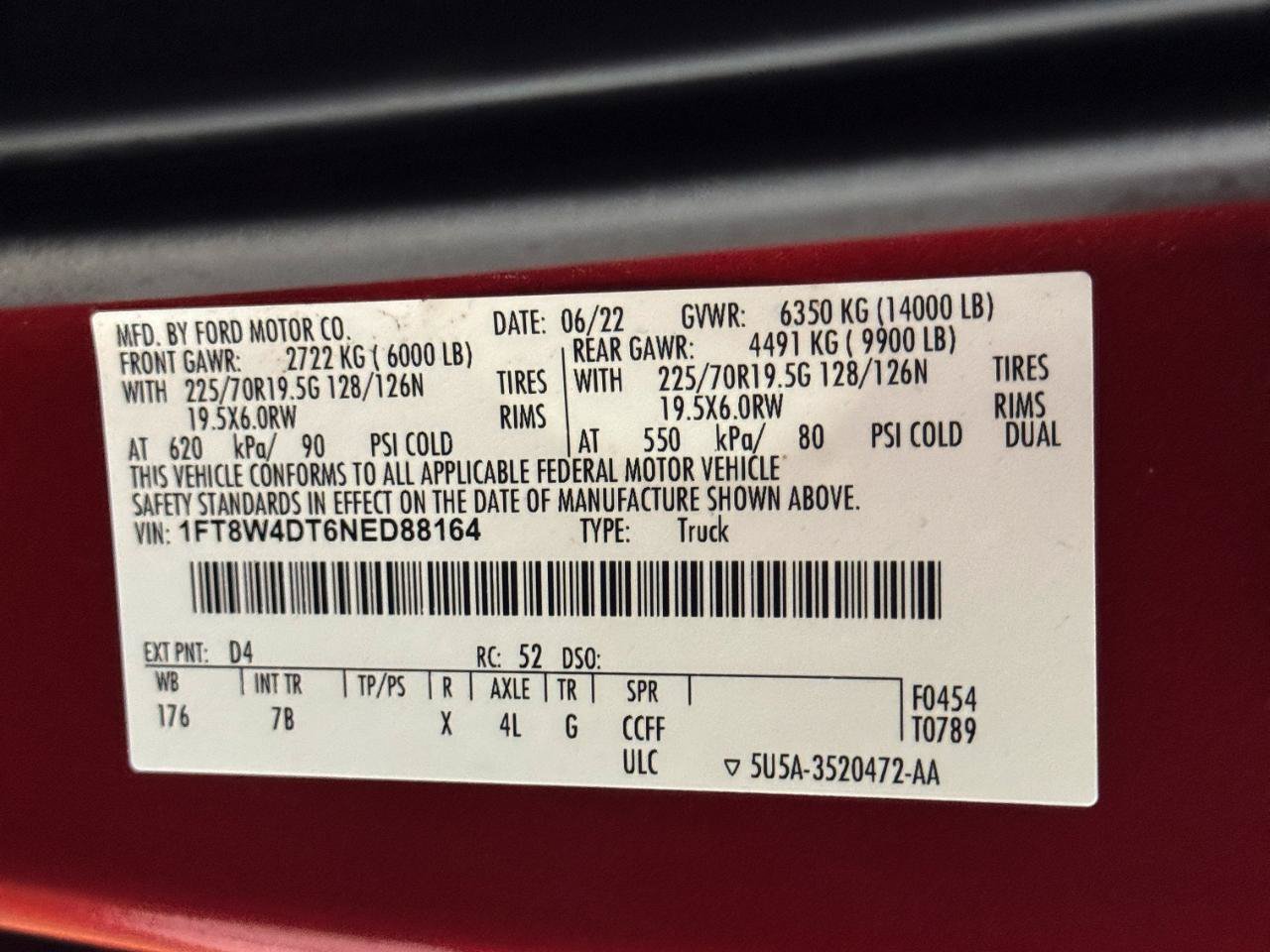 Used 2022 Ford F450 Platinum w/ FX4 Off-Road Package AWD/4WD image 72