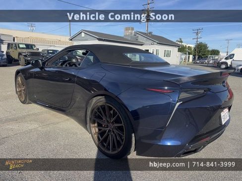 Used 2021 Lexus LC 500 Convertible w/ Touring Package image 7