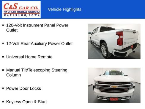 Used 2020 Chevrolet Silverado 1500 High Country w/ Technology Package image 26