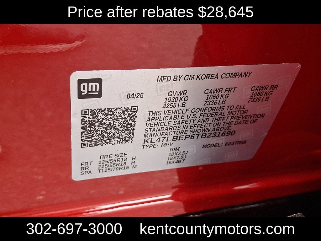 New 2026 Buick Envista Sport Touring w/ Convenience I Package FWD image 22