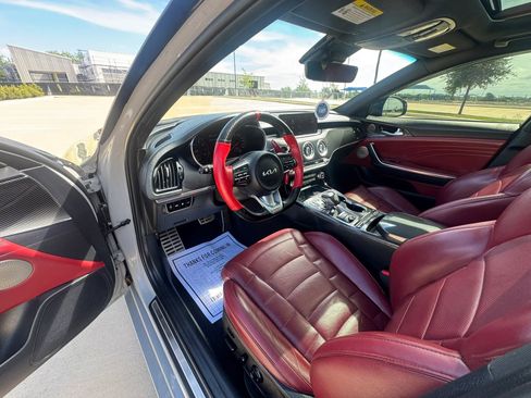 Used 2022 Kia Stinger GT2 w/ Red Interior Color Package RWD image 24