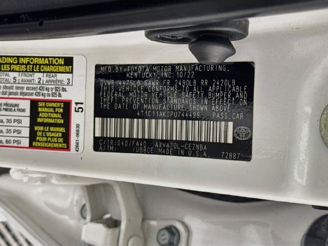 Used 2023 Toyota Camry LE FWD image 35