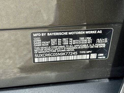 Used 2022 BMW X5 xDrive40i w/ Executive Package image 34