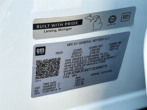 New 2026 GMC Acadia Elevation w/ LPO, Floor Liner Package image 27