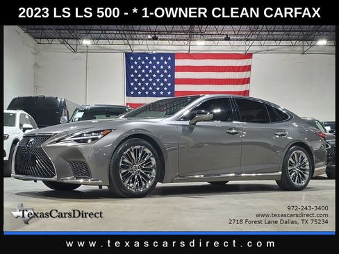 Used 2023 Lexus LS 500 w/ Interior Upgrade Package RWD image 1