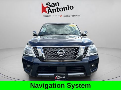 Used 2019 Nissan Armada Platinum w/ Captain's Chairs Package image 3