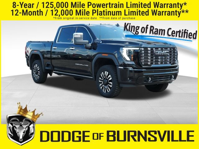 Used 2025 GMC Sierra 3500 Denali Ultimate w/ Snow Plow Prep/Camper Package AWD/4WD 360° Tour