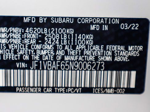 Used 2022 Subaru WRX Premium image 27