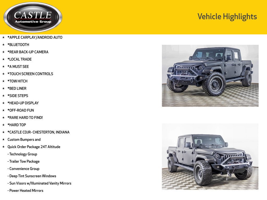 Used 2022 Jeep Gladiator Sport AWD/4WD image 3