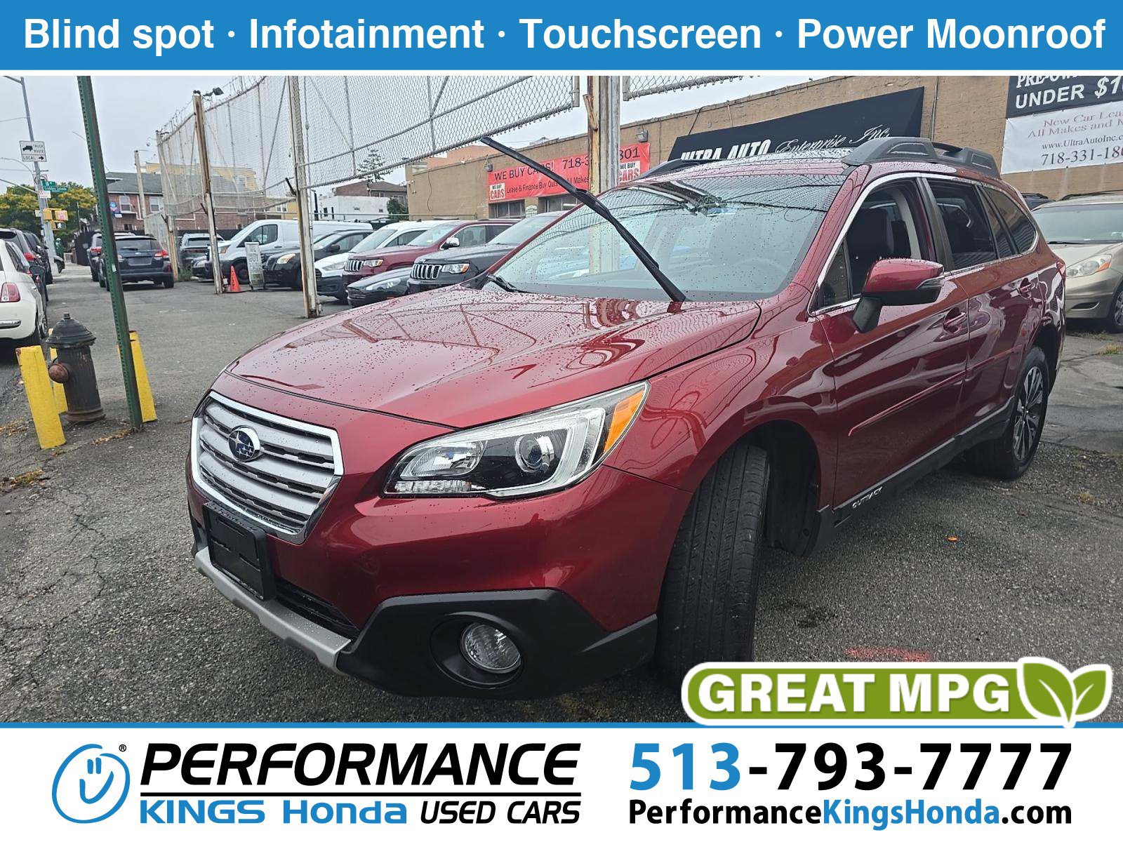 Used 2017 Subaru Outback 2.5i Limited AWD/4WD image 1