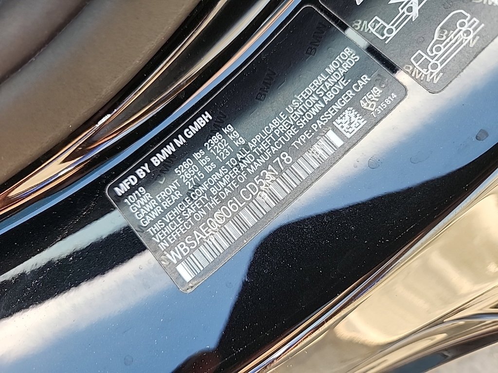 Used 2020 BMW M8 Coupe w/ M Driver's Package AWD/4WD image 8