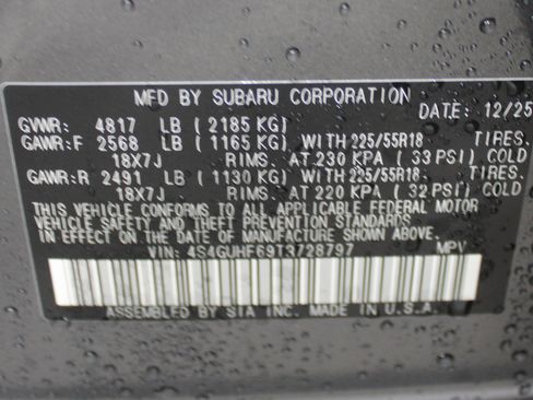 New 2026 Subaru Crosstrek 2.5i Sport image 35