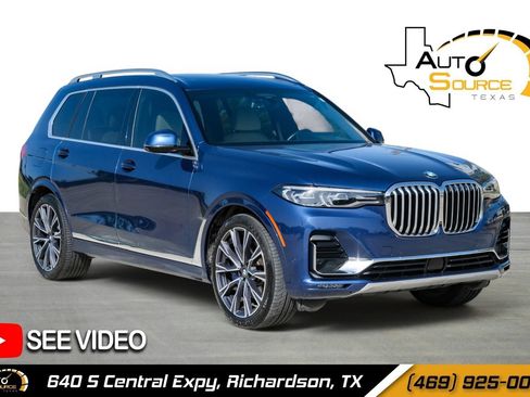 Used 2019 BMW X7 xDrive40i w/ Dynamic Handling Package AWD/4WD image 1