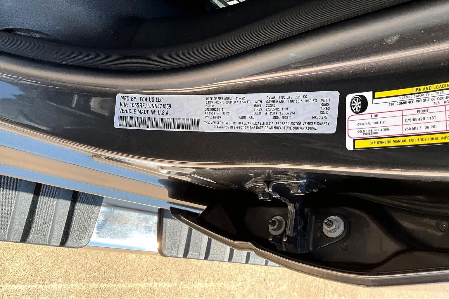 Used 2022 RAM 1500 Laramie AWD/4WD image 26