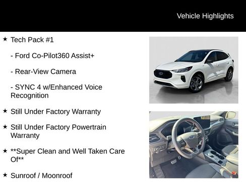 Certified 2024 Ford Escape ST-Line w/ Tech Pack #1 AWD/4WD image 11