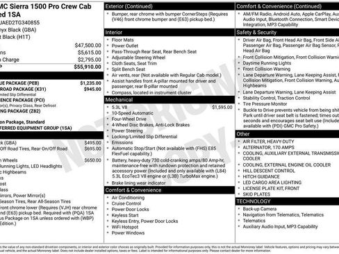 New 2026 GMC Sierra 1500 Pro w/ Pro Value Package AWD/4WD image 4