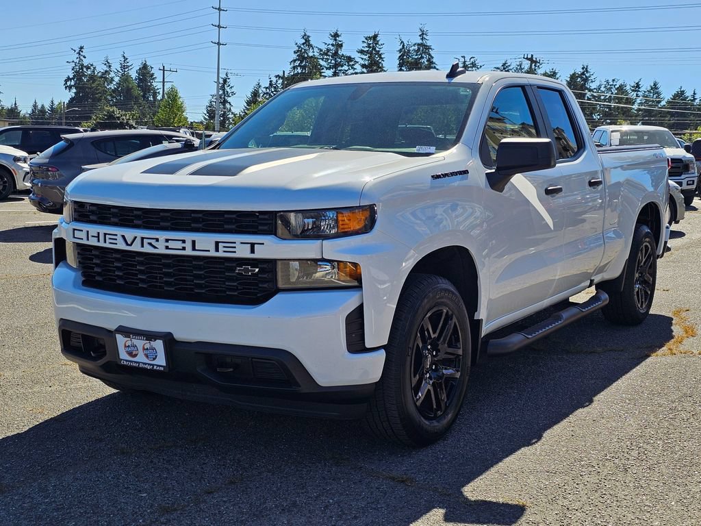 Used 2021 Chevrolet Silverado 1500 Custom w/ Rally Edition AWD/4WD image 3