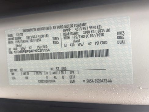 Used 2023 Ford Transit 350 BOX TRUCK image 13