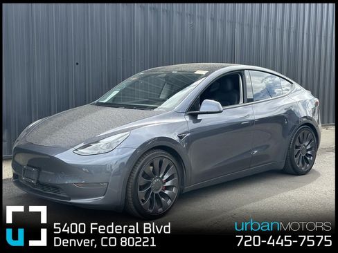 Used 2021 Tesla Model Y Performance AWD/4WD image 1