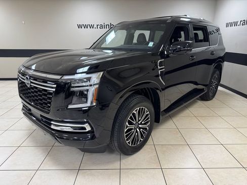 Used 2025 Nissan Armada SL w/ Captain's Chari Seat Package RWD image 3