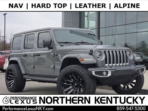 Used 2021 Jeep Wrangler Unlimited Sahara image 1