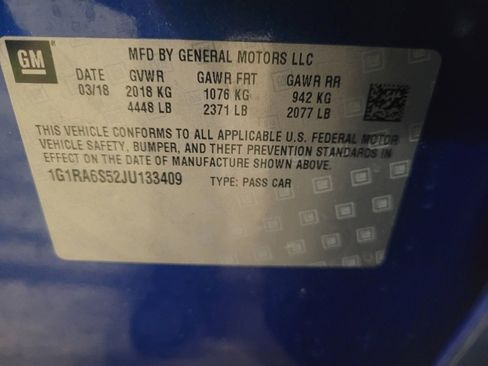 Used 2018 Chevrolet Volt LT w/ LT Driver Confidence Package image 33