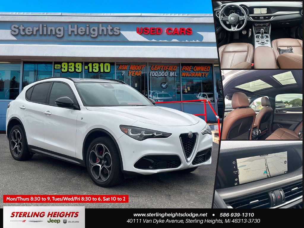 Used 2024 Alfa Romeo Stelvio Ti AWD/4WD image 1