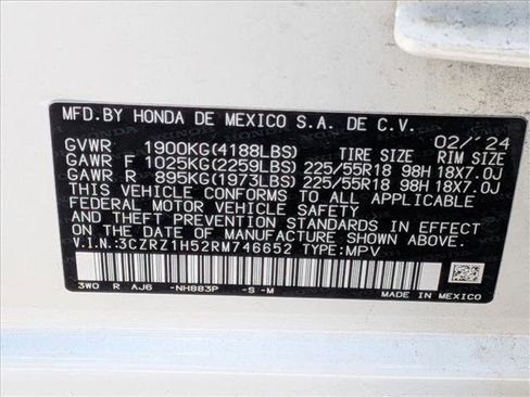 Used 2024 Honda HR-V Sport image 25