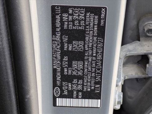 Certified 2024 Hyundai Santa Cruz Night AWD/4WD image 15